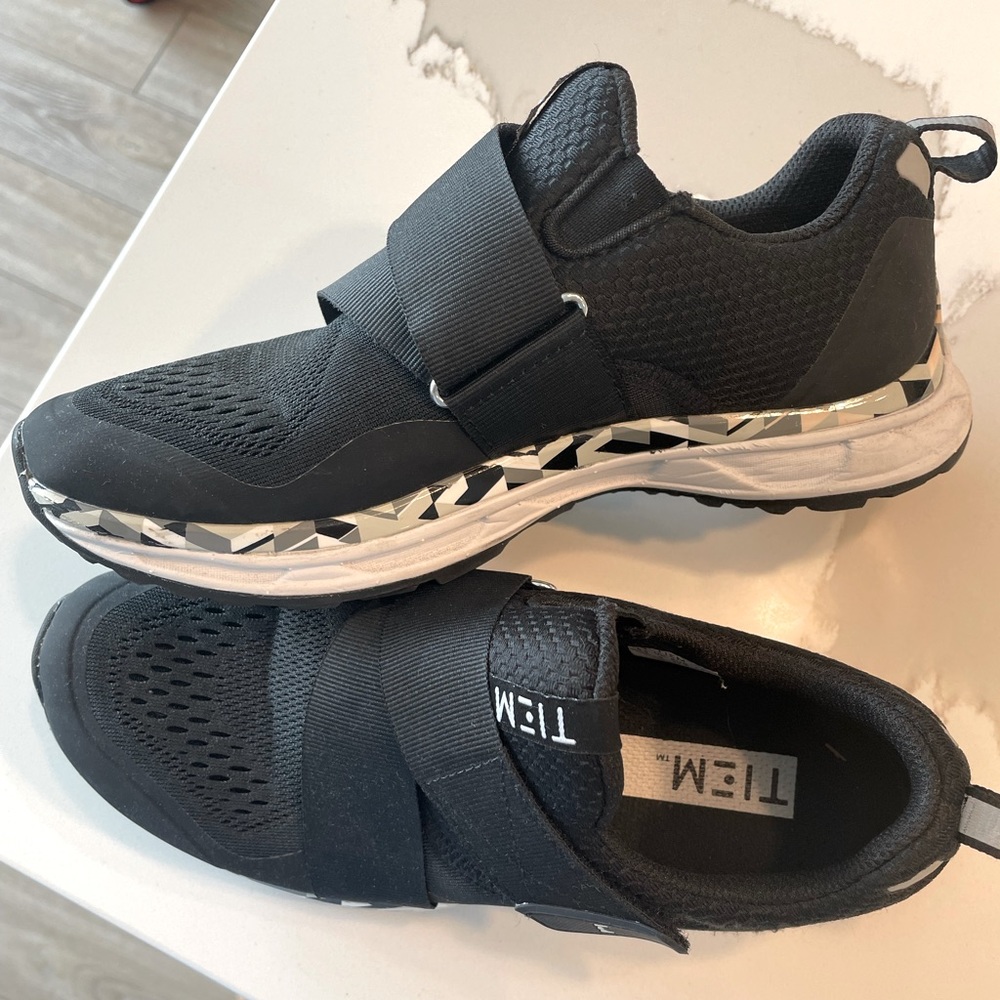 Slipstream - Black Geometric-Cycling Shoe